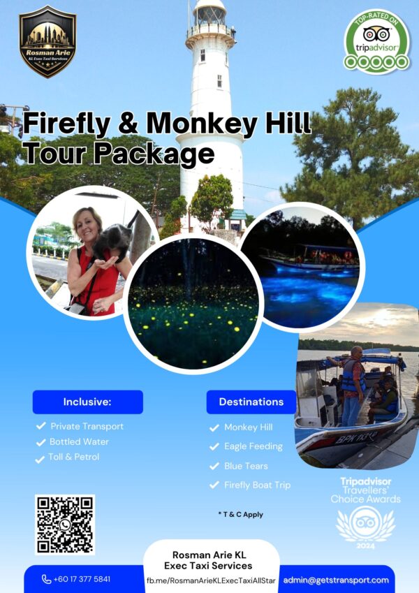 Kuala Selangor Firefly & Monkey Hill Tour