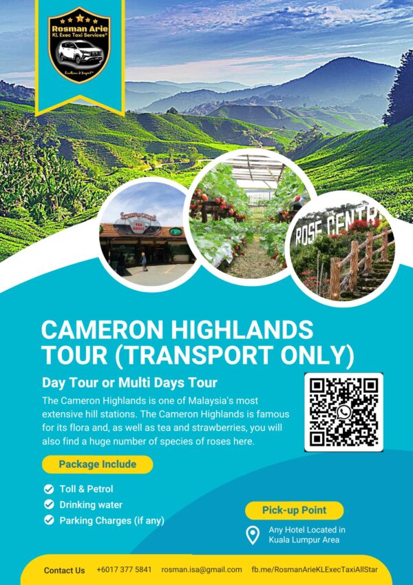 Day Trip to Cameron Highlands from Kuala Lumpur with Private Transport