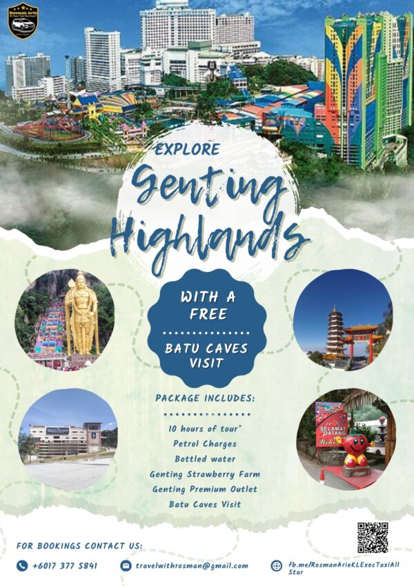 8 Hours of Genting Highland Tour with a Free Visit to Batu Caves